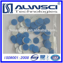 Производство 18мм синий PTFE(тефлон)/Белый силикон перегородки для пробирки образца